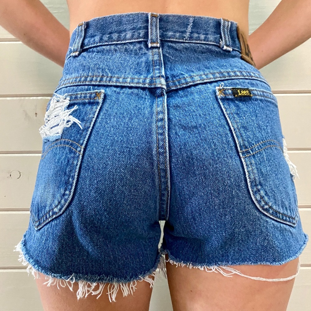 Vintage Lee Riders High Rise Shorts - Picture 6 of 7